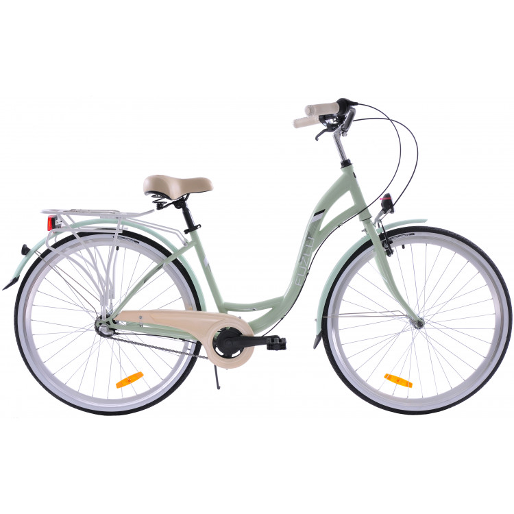 Mestský bicykel 28 Fuzlu Nevada S-3 Mätová